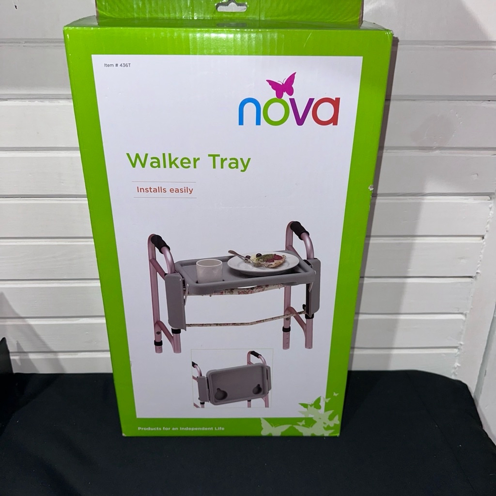 Nova Walker Tray, Grey, 14"x9.75" NEW - Picture 6 of 11